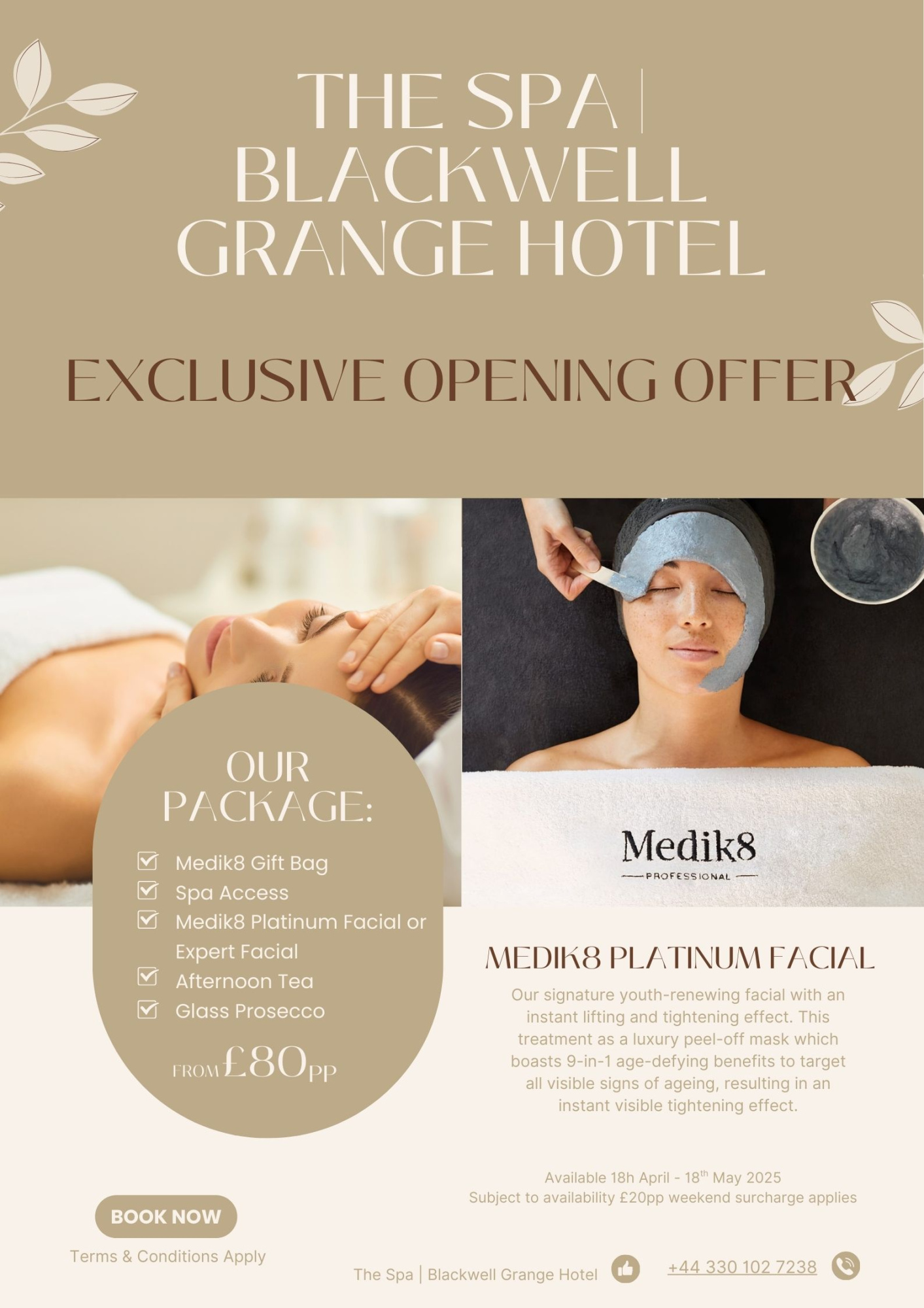 brown_simple_promotion_spa_package_poster.jpg ( Spa Packages) brown simple promotion spa package poster